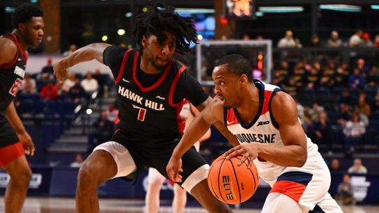 Dixon delivers late in Duquesne's win over Saint Joseph's taken Uptown